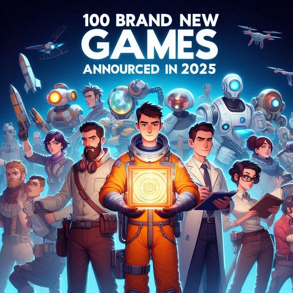 100 Brand NEW Games Announced in 2025