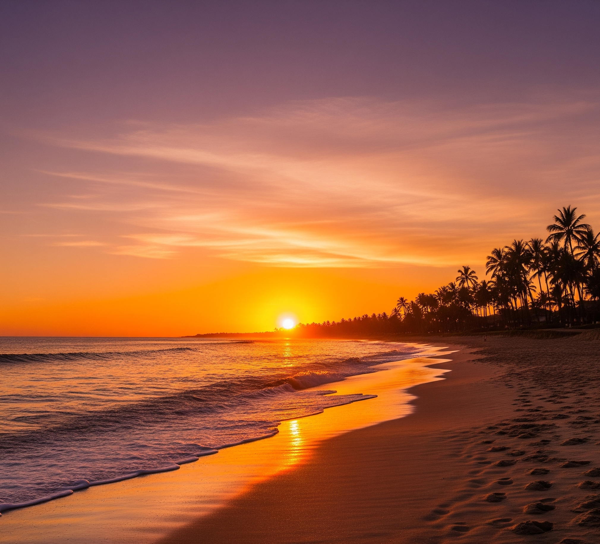 Image of Beach Sunset