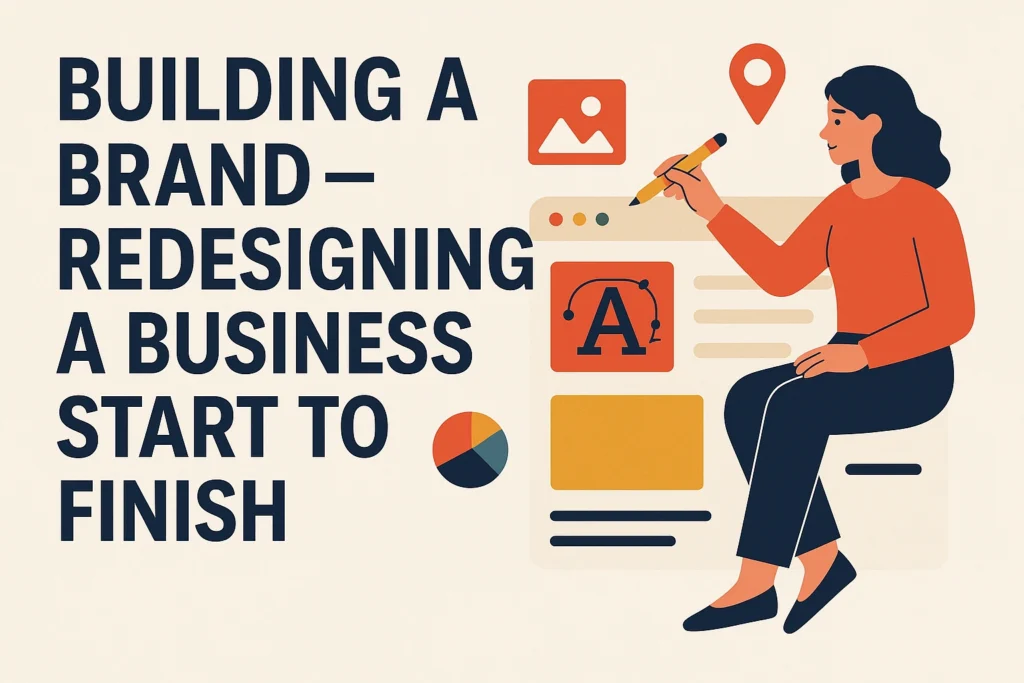 Building a Brand – Redesigning a Business Start to Finish