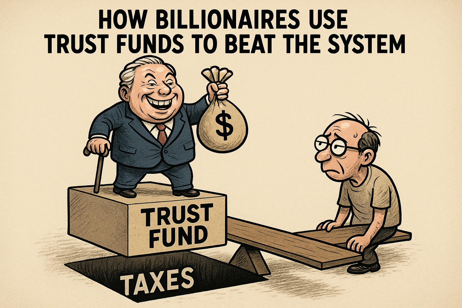 Cover How Billionaires Use Trust Funds to Beat the System
