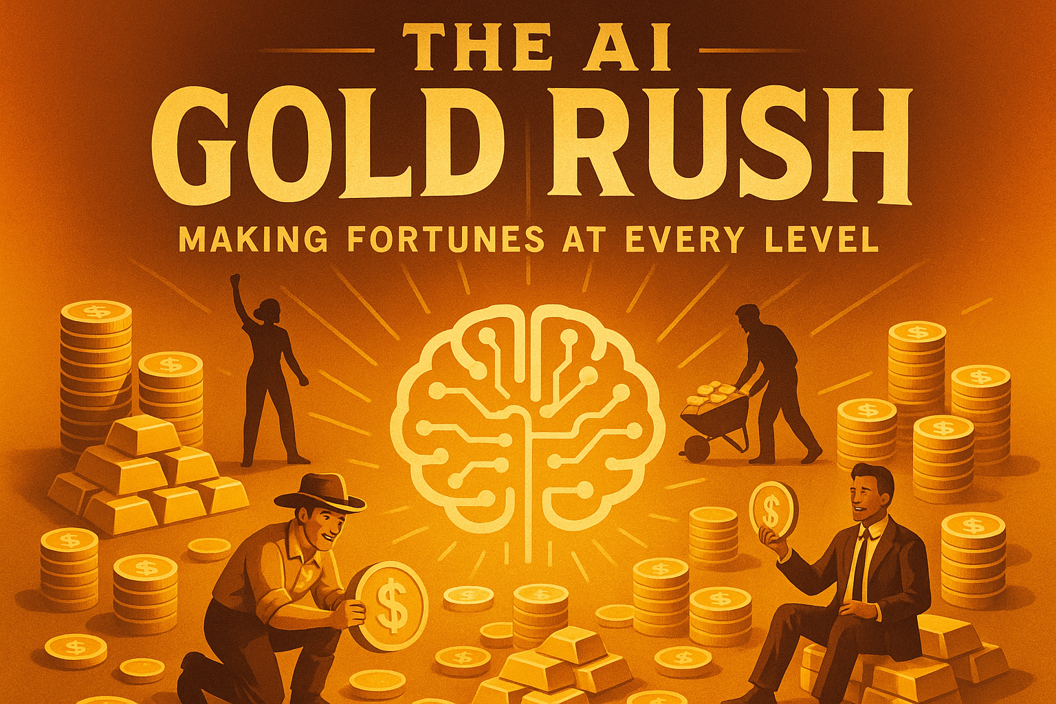 Cover The AI Gold Rush: Making Fortunes at Every Level
