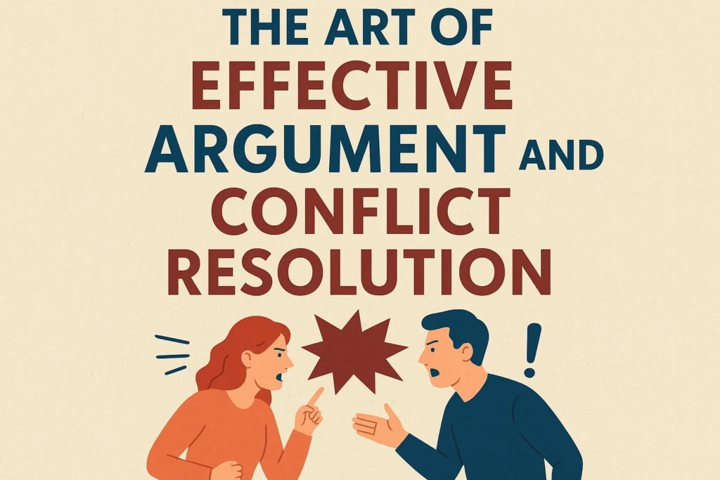 The Art of Effective Argument and Conflict Resolution