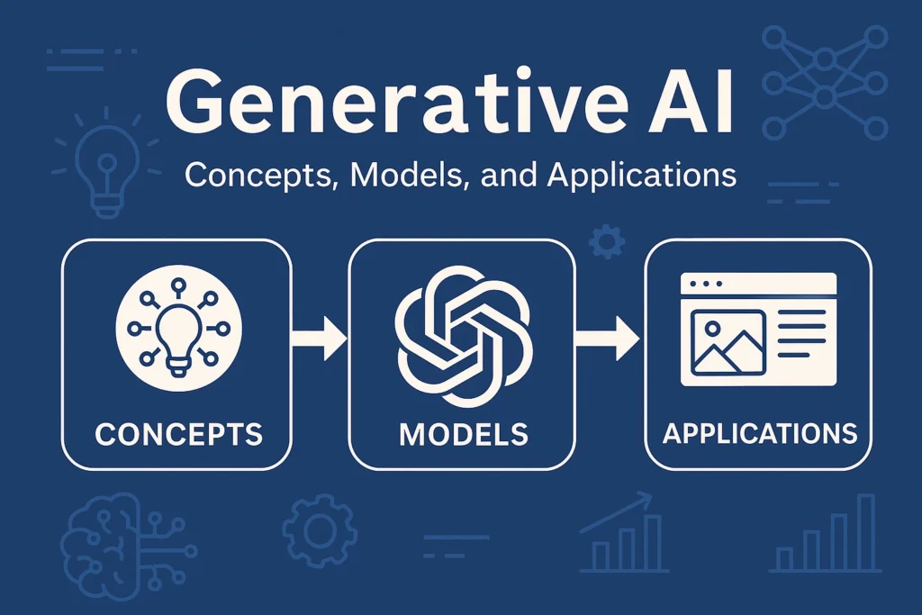 Generative AI Concepts, Models, and Applications