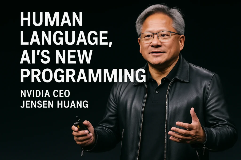Nvidia CEO Jensen Huang_ Human Language, AIs New Programming